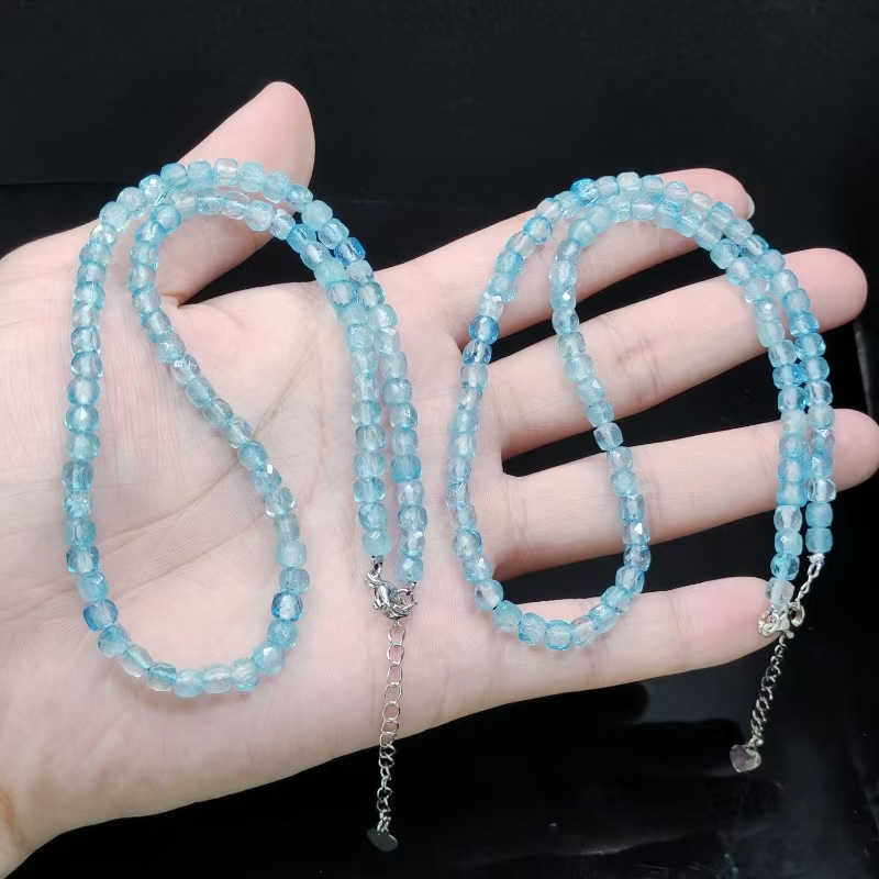 【康康严选】托帕石女神项链X13【多样性发其一】约5mm