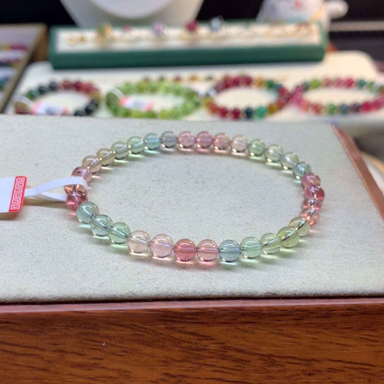 【闪购商品】碧玺手串未镶嵌马卡龙