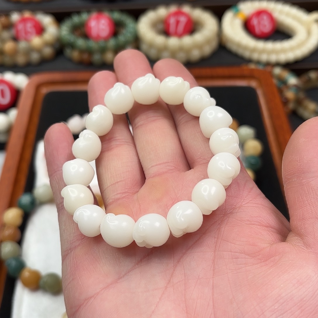 菩提根/象牙果手串我****驴菩提根猫爪