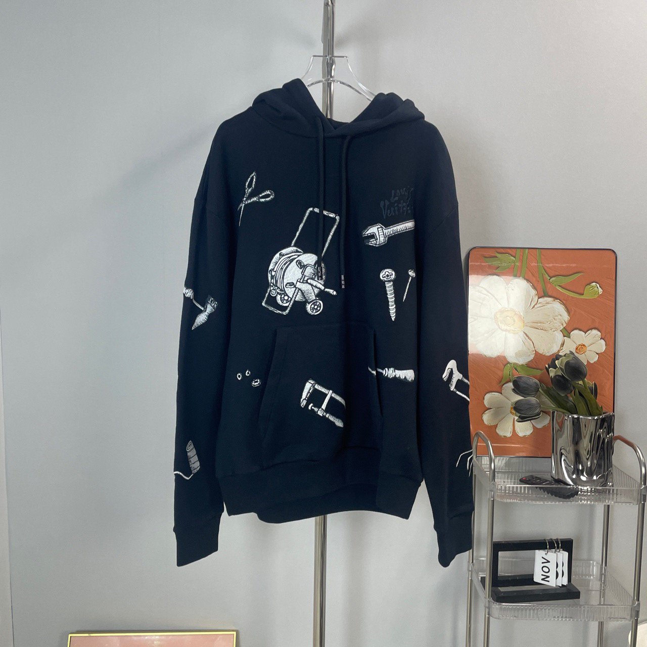 全新未使用 LouisVuitton/路易威登 卫衣 全新 L码 JC027  