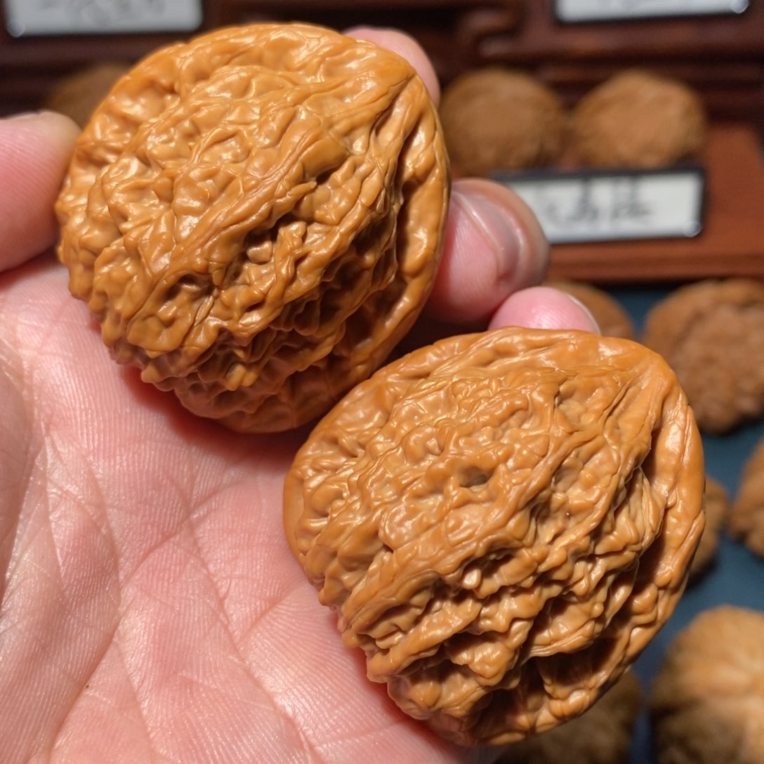 文玩核桃把件虎头王