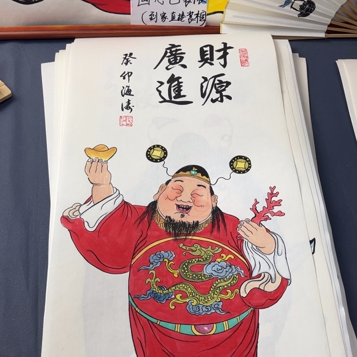 国画禅意画纯手绘作品