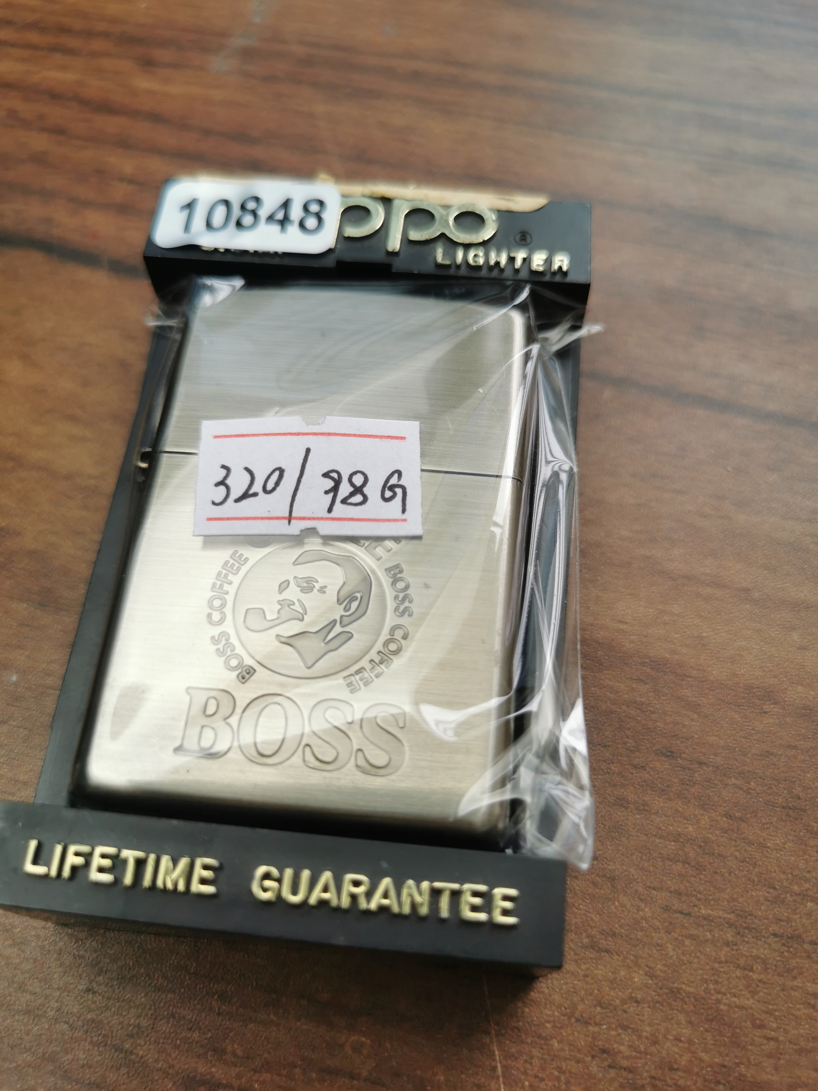 Zippo打火机回血98G熏银咖啡-10848