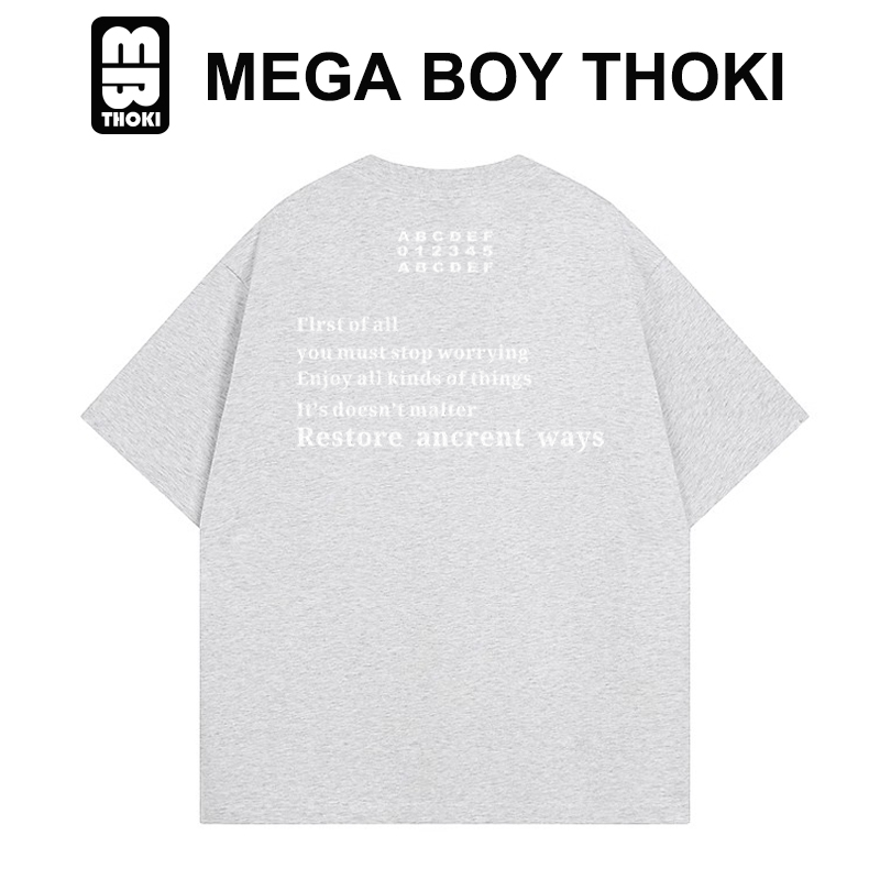 MBTHOKI【美式A5版男女同款】t恤纯棉重磅宽松夏季新款百搭休闲短袖