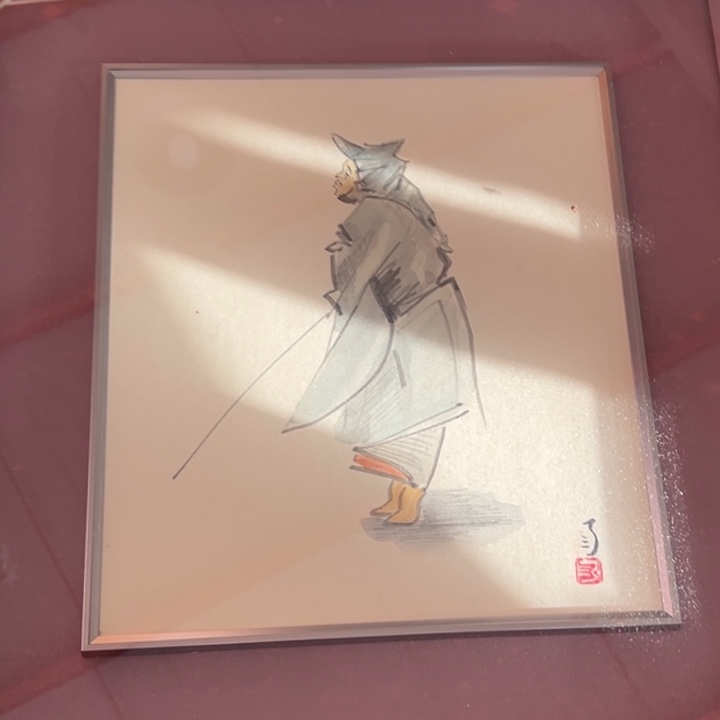 手绘中古版画不退不换