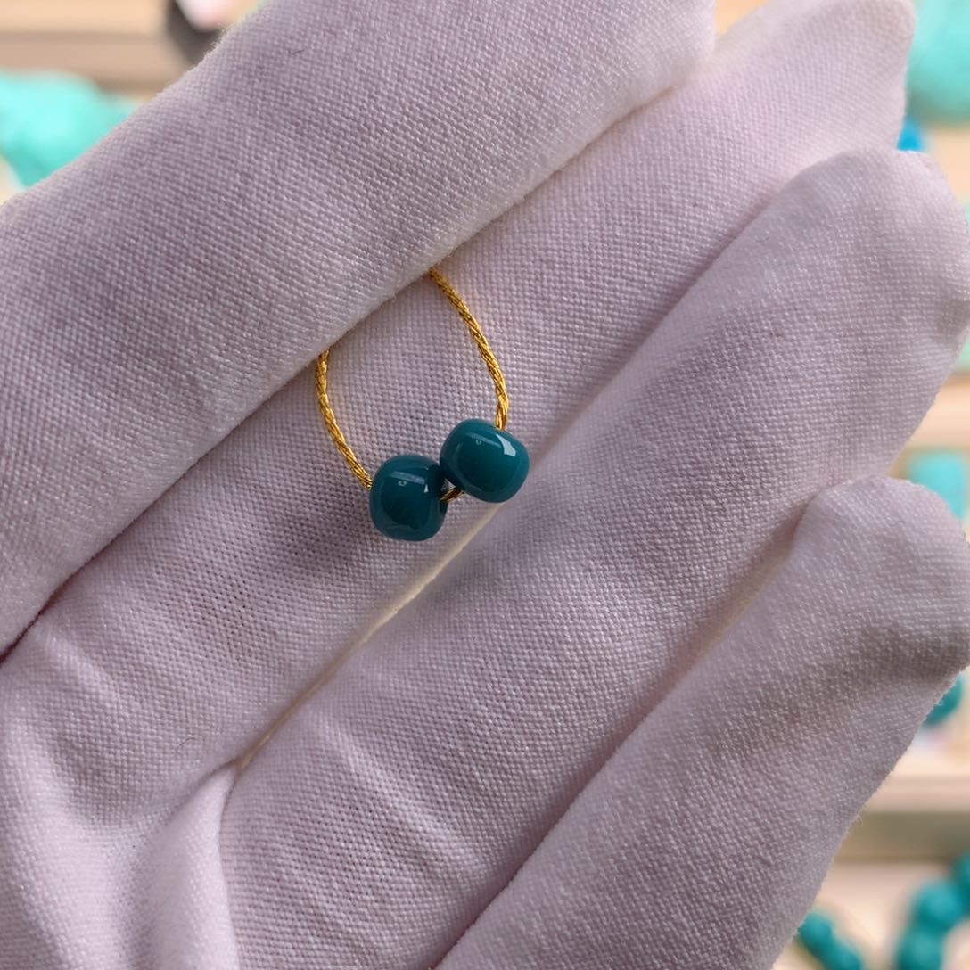 绿松石珠宝奇石未镶嵌吖**楚