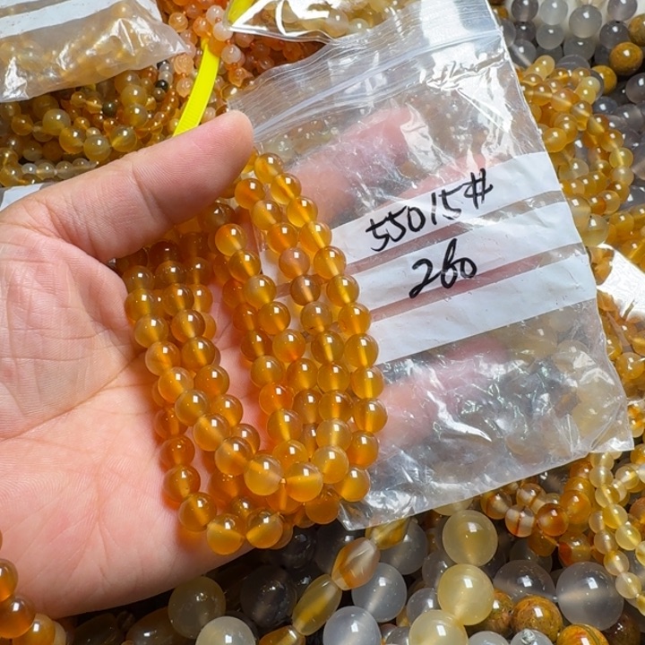 玛瑙/玉髓颈饰未镶嵌六**师55015