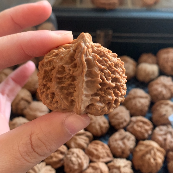 手***扣文玩核桃把件满天星