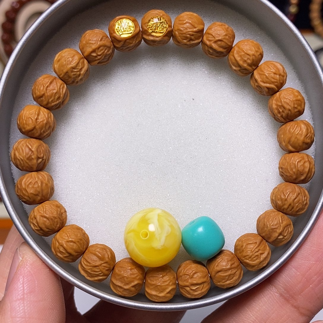 手串猴头核桃双标狂暴毒液尺寸10左右+配饰