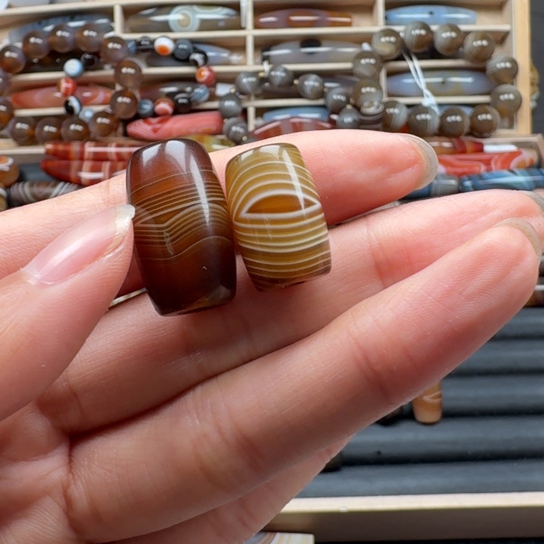 乖****玛瑙/玉髓未镶嵌颈饰