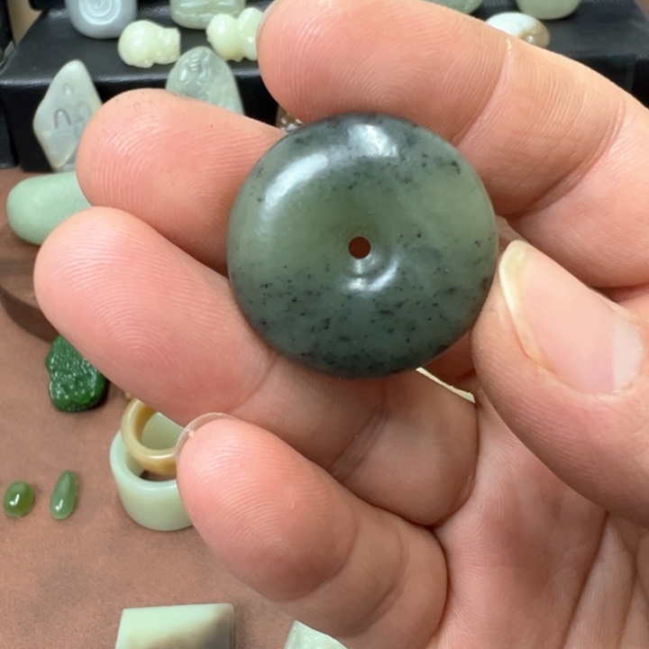 吊坠(不含链)未镶嵌和田玉