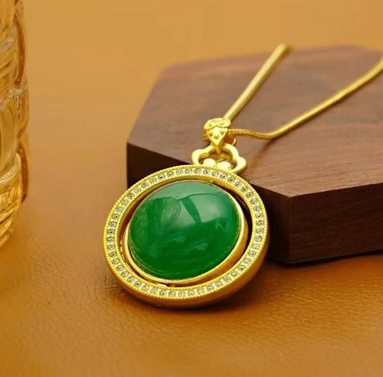 【温总专属】 中式双面可旋转佛公车载数码高级数码配件轻奢款-T