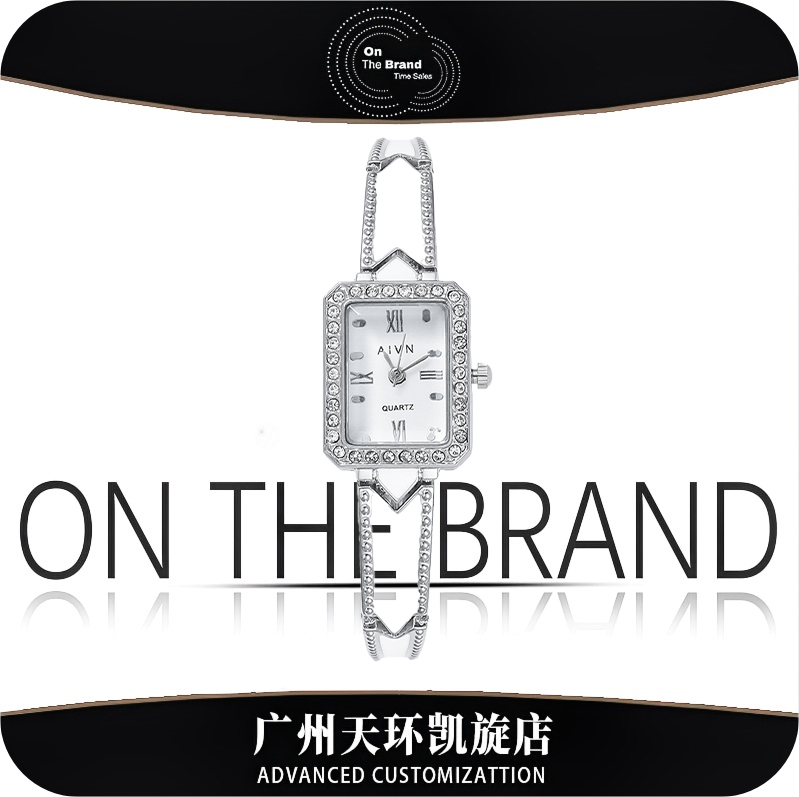 【天环快闪店】全新/未拆封-女士手表轻奢小众时尚手表小方表AM1260