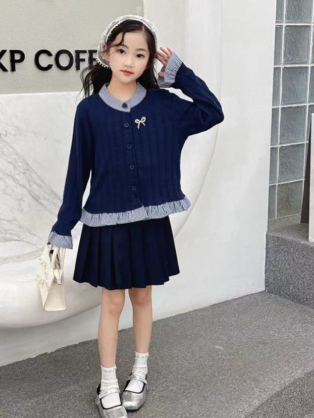 拉萨童装2025新款裙子一套