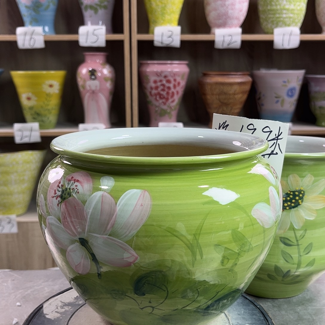 景德镇陶瓷花盆花盆