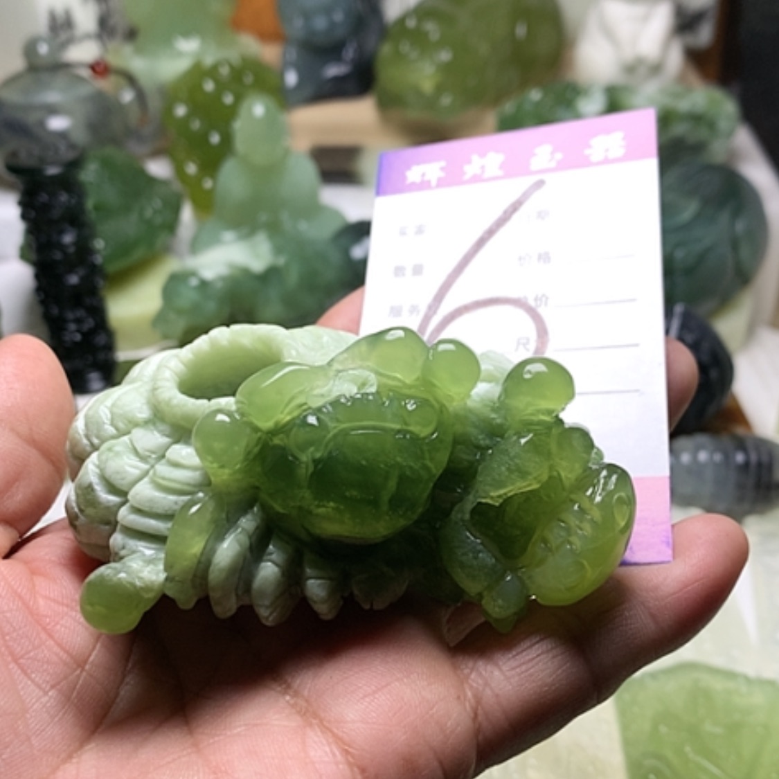 【闪购商品】蛇纹石玉颈饰合金