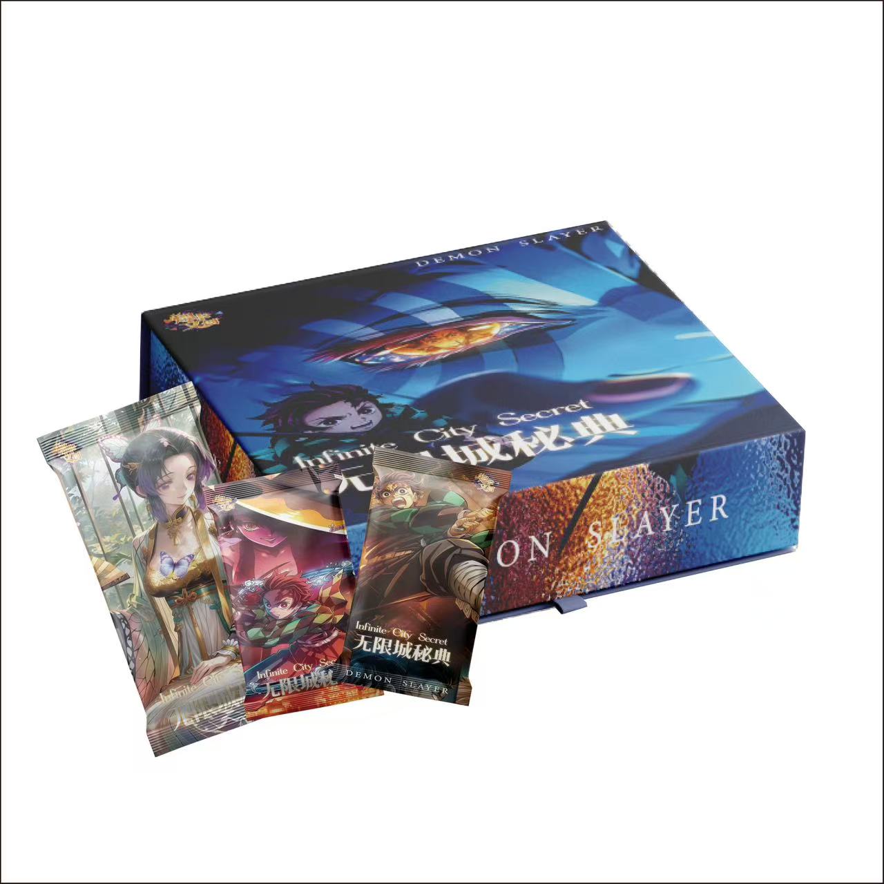 秋秋【吃吃】煌卡鬼灭之刃无限城秘典 同人二创收藏卡牌（默认代开）