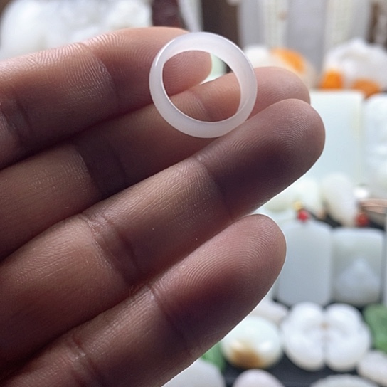 和田玉（白玉）挂件未镶嵌