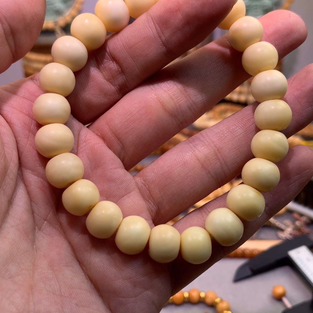 星月菩提吊坠11×10鼓珠单圈