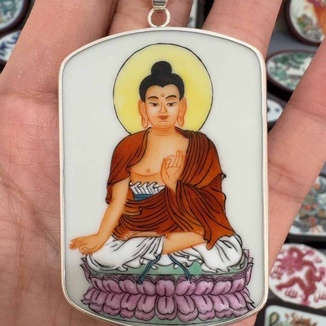 瓷片L****2精品挂件一个