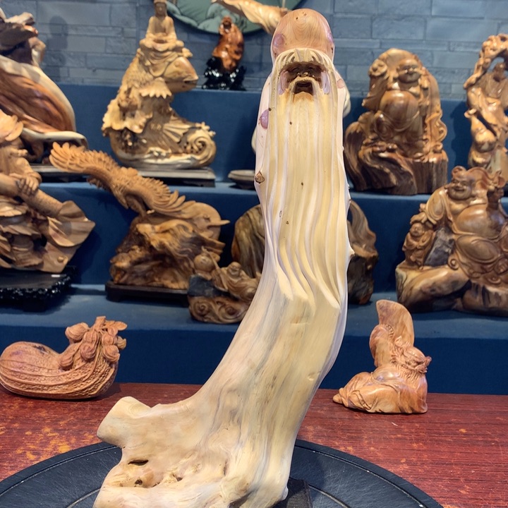 柏木（崖柏）根雕摆件