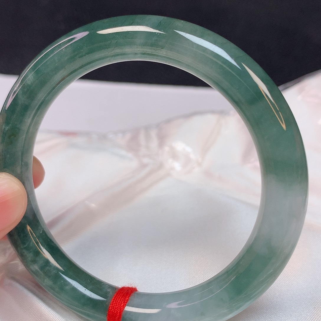 翡翠手镯未镶嵌54 翡翠手镯