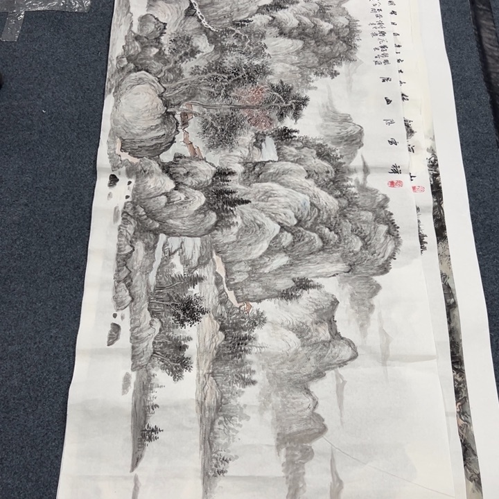 国画宣纸纯手绘字画
