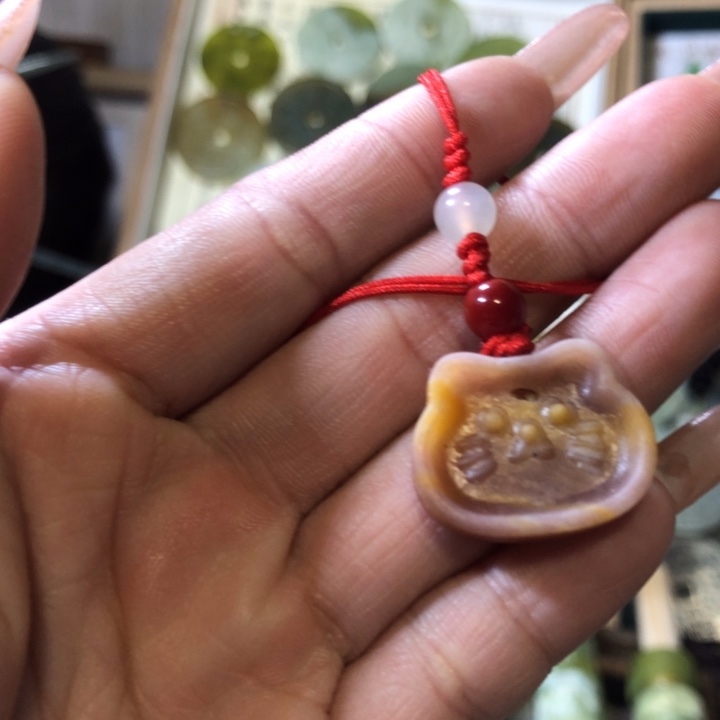 岫玉岫玉挂件未镶嵌