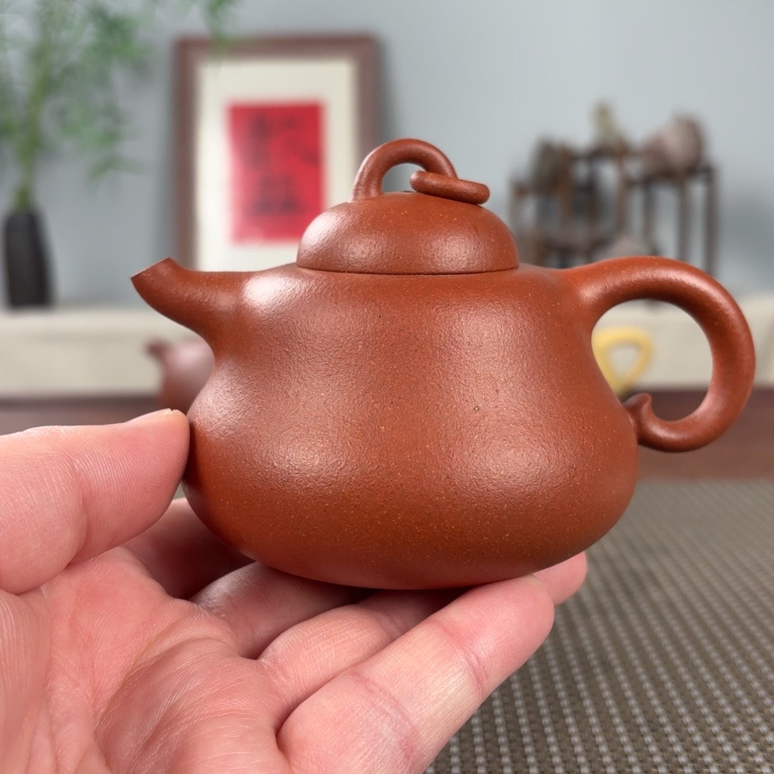 紫砂茶壶黄龙山原矿紫砂壶