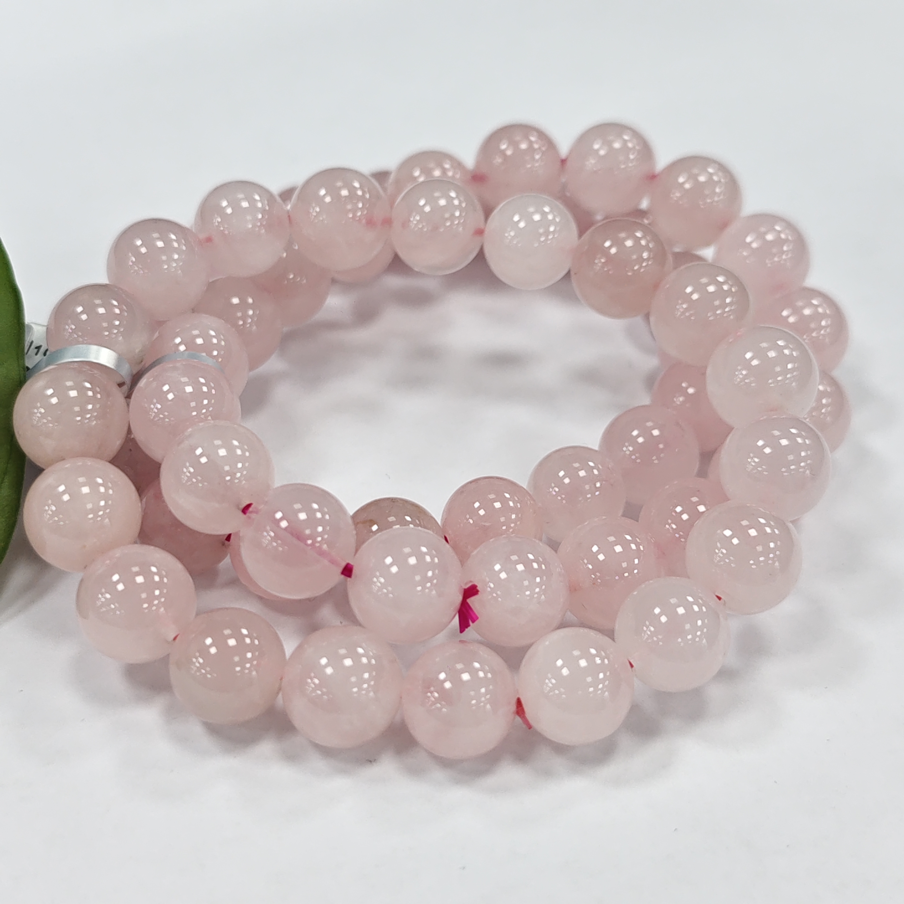 【书记甄选】天然粉水晶单圈手链 多样性发一件 约10mm 6400CK