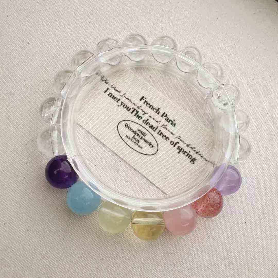 10mm（七彩）原创水晶手串