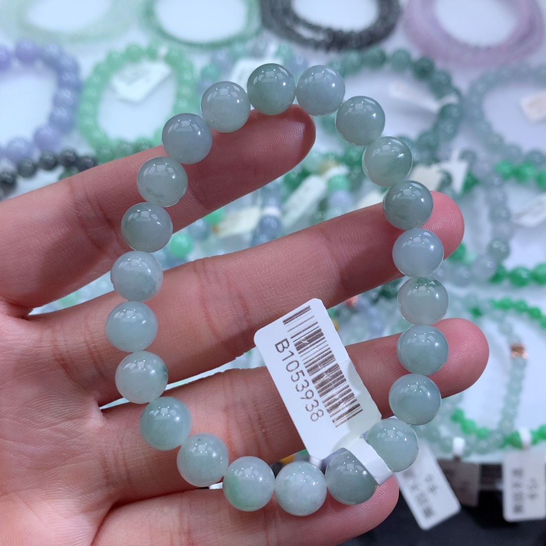 翡翠手链未镶嵌天然