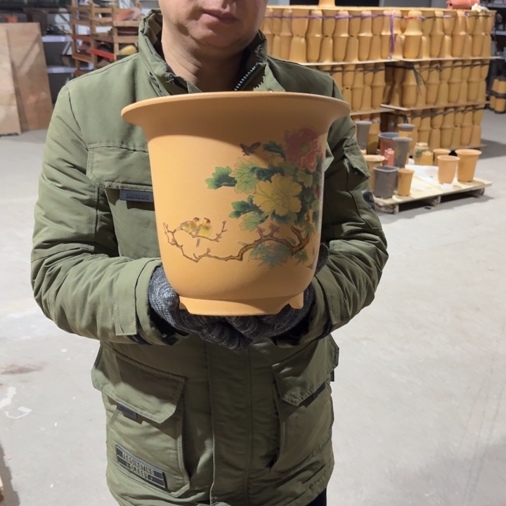 花盆紫砂破损补发