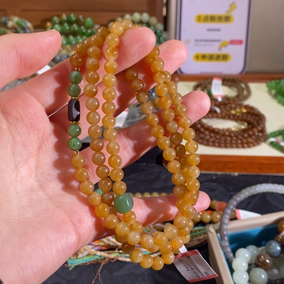 和田玉手链未镶嵌