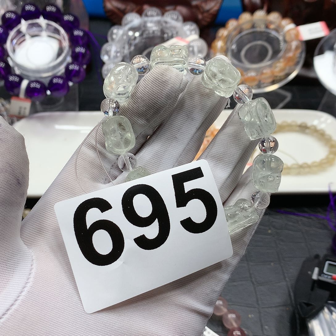 水晶手链未镶嵌天然