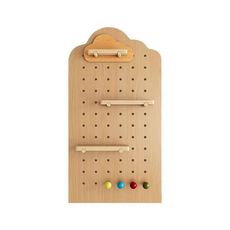 田园风品质奢华型民族风置物架简约墙面收纳架挂钩