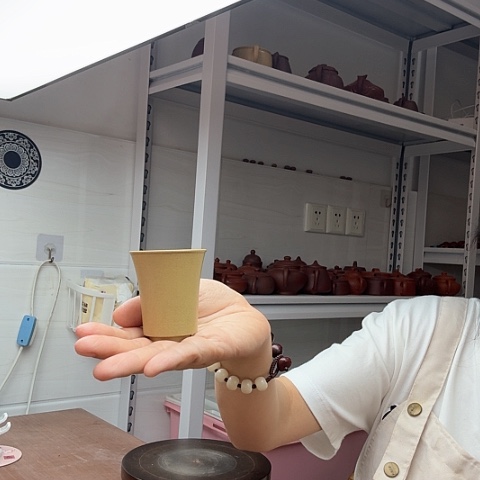 本山绿泥闻香杯闻香杯