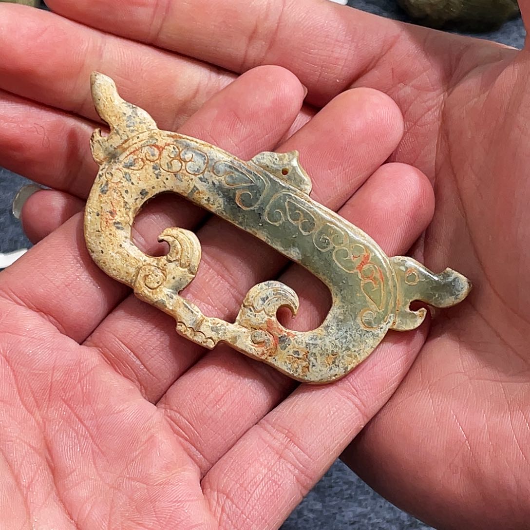 和田玉（糖玉）颈饰未镶嵌