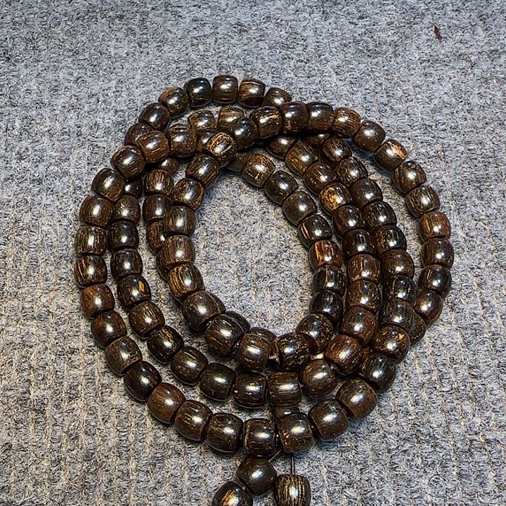 煤***人贡木全陈化老料把件串