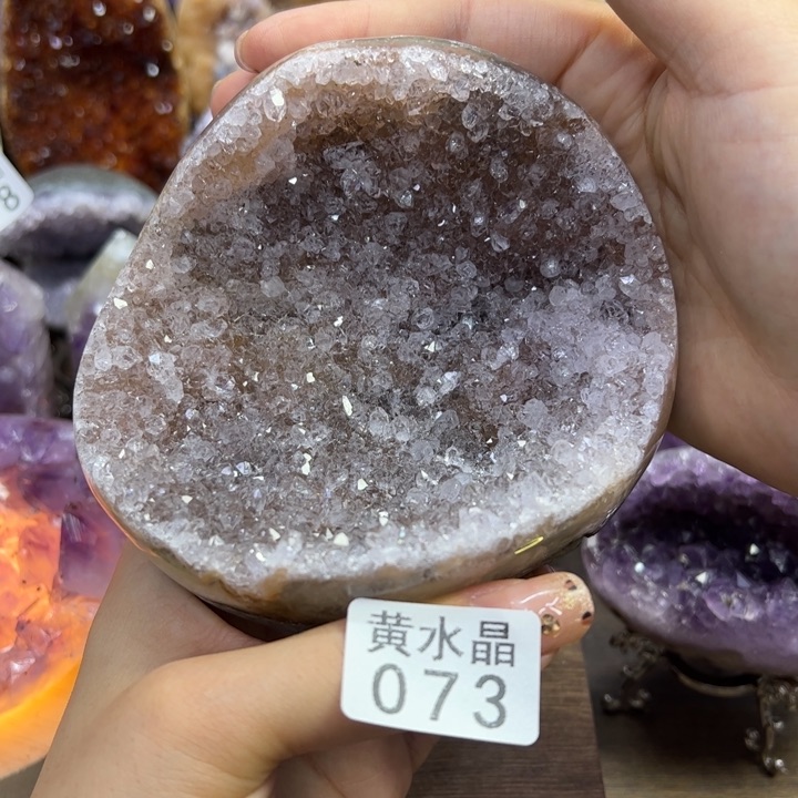 水晶珠宝半成品未镶嵌胡*73