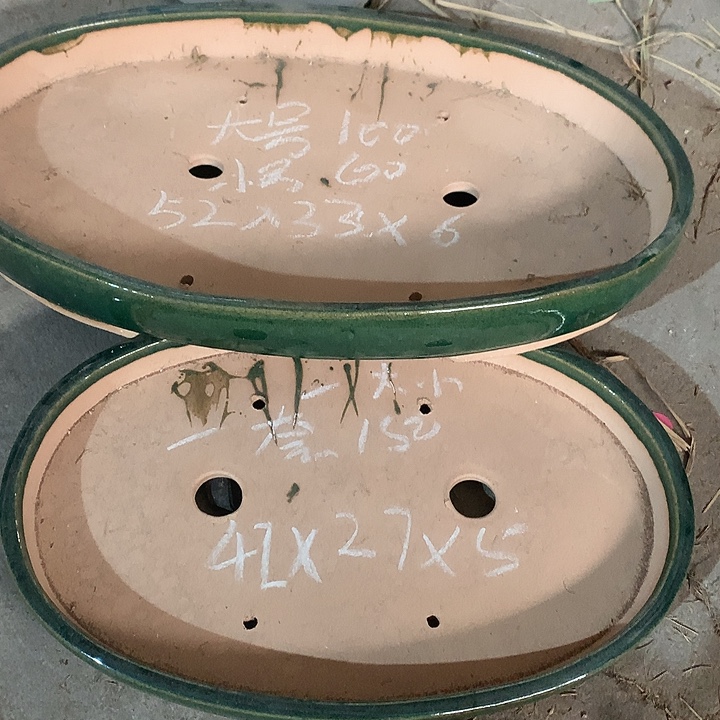 紫砂花盆    紫砂清货处理椭圆