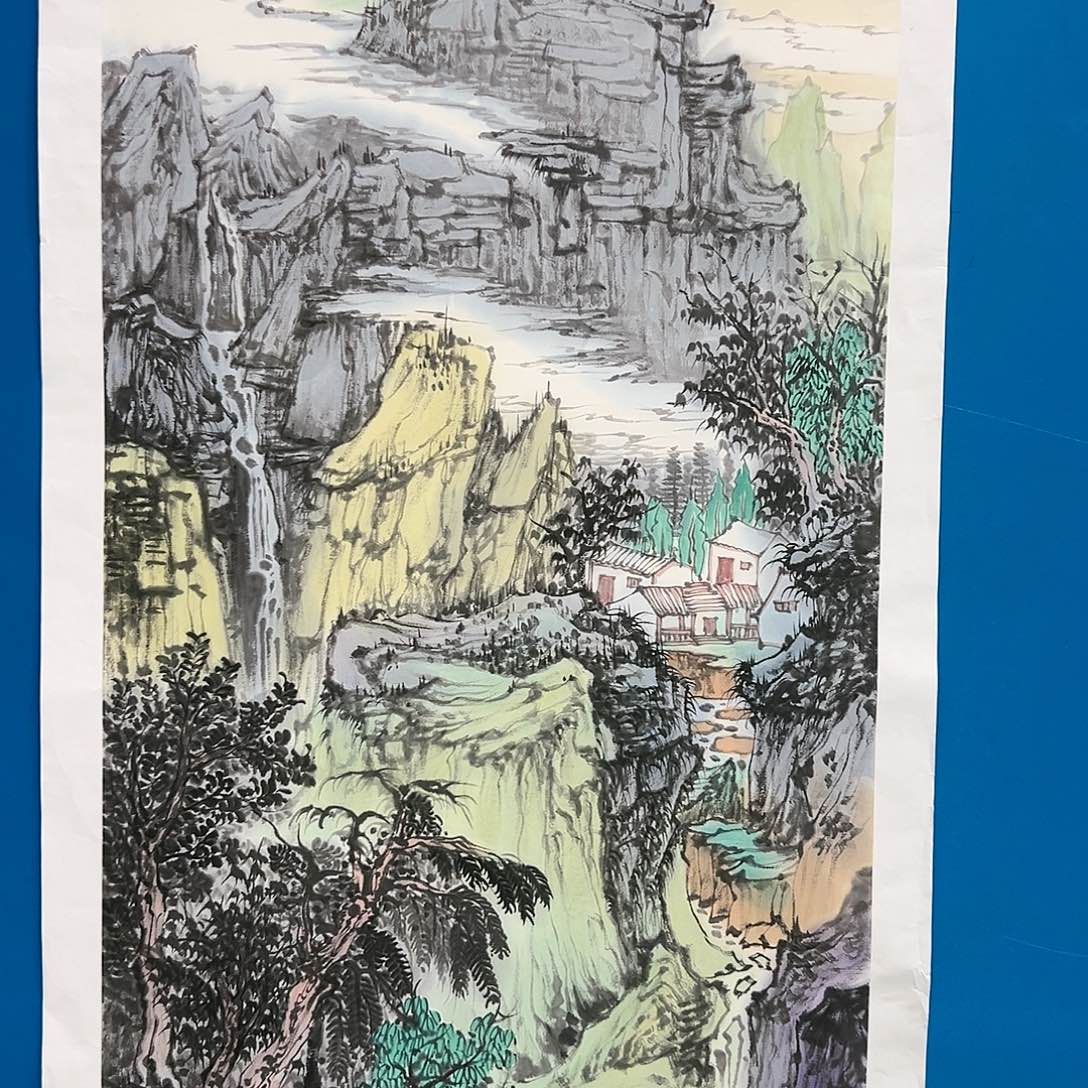 国画苏珊展览原作