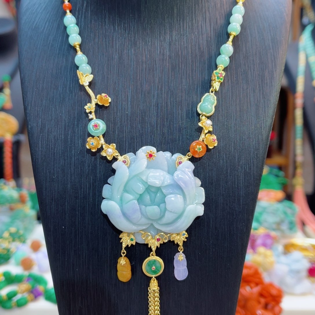 翡翠颈饰合金48小时鉴赏期