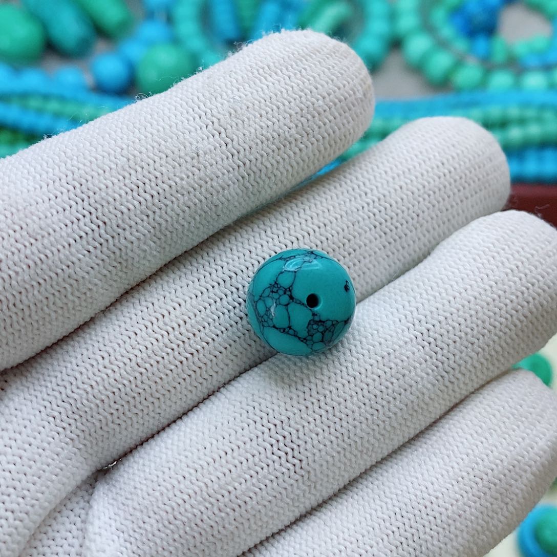 卡12mm花纹珠老型
