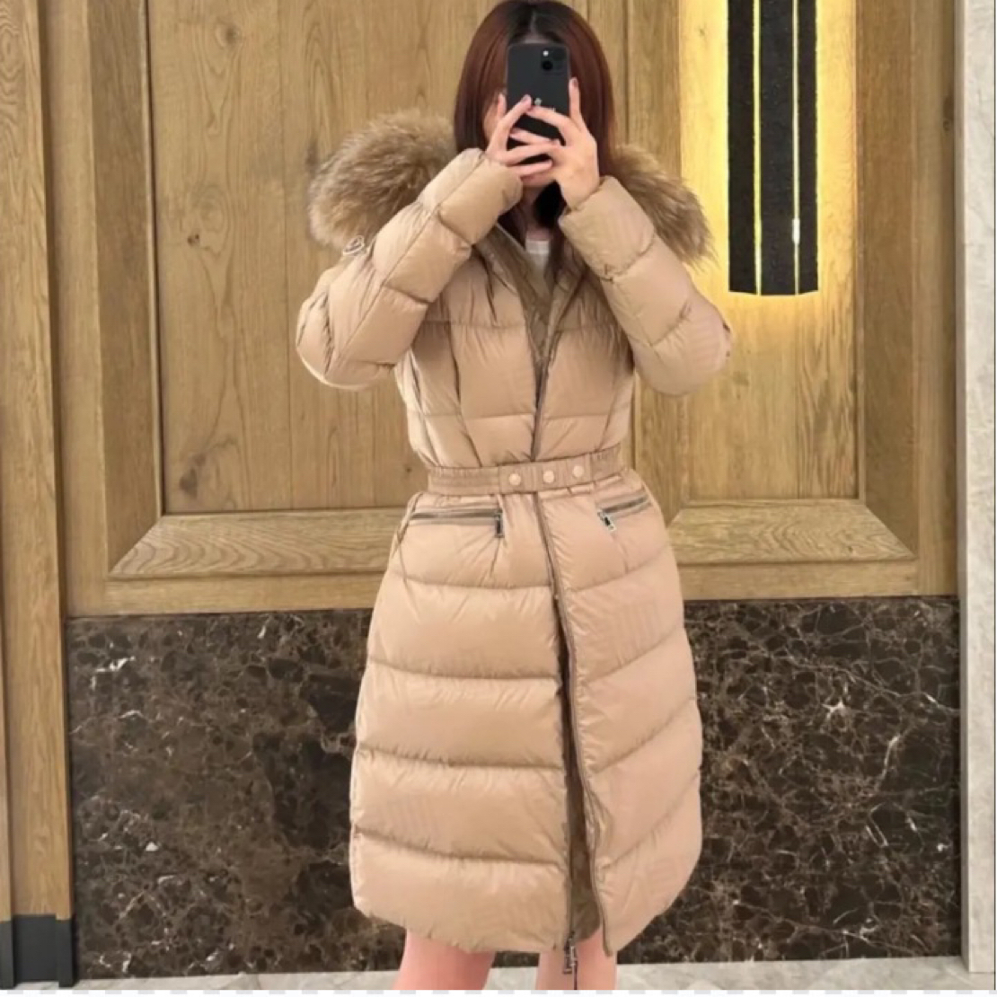 未使用 MONCLER CZF2350/长款羽绒服/尺码1码