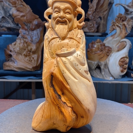 柏木（崖柏）根雕摆件