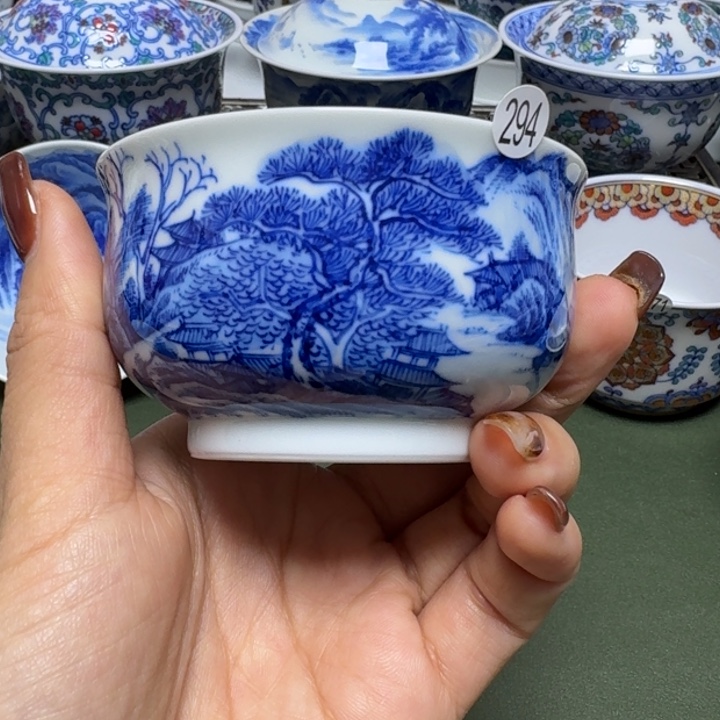 沙沙手工手绘茶具294