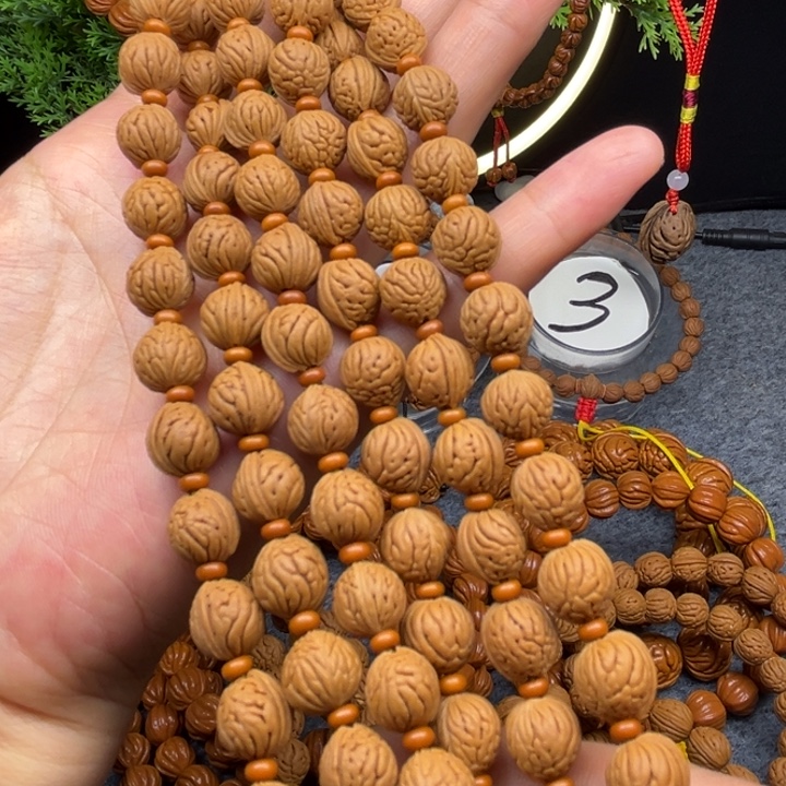 手串桃核小脑纹脖挂