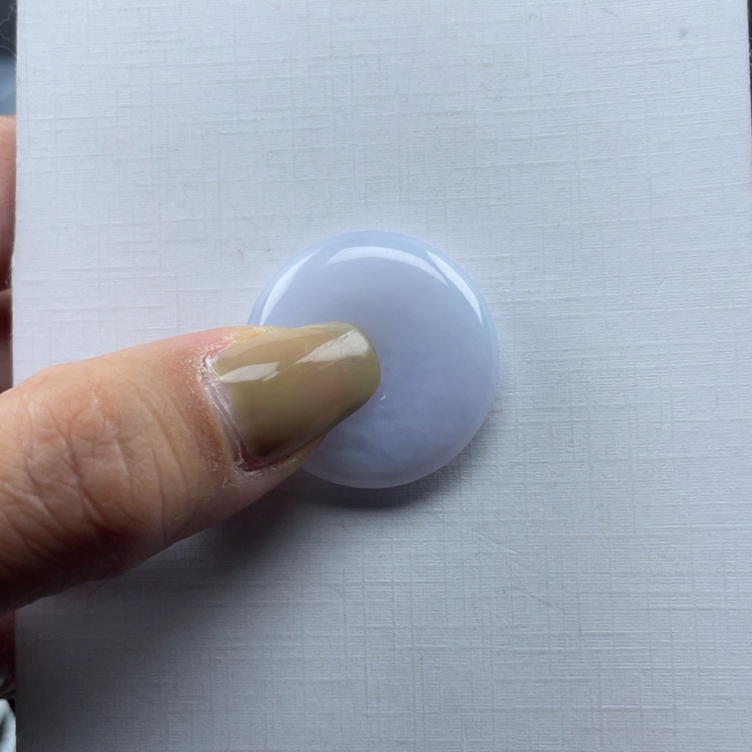 盼***盼翡翠未镶嵌颈饰平安扣