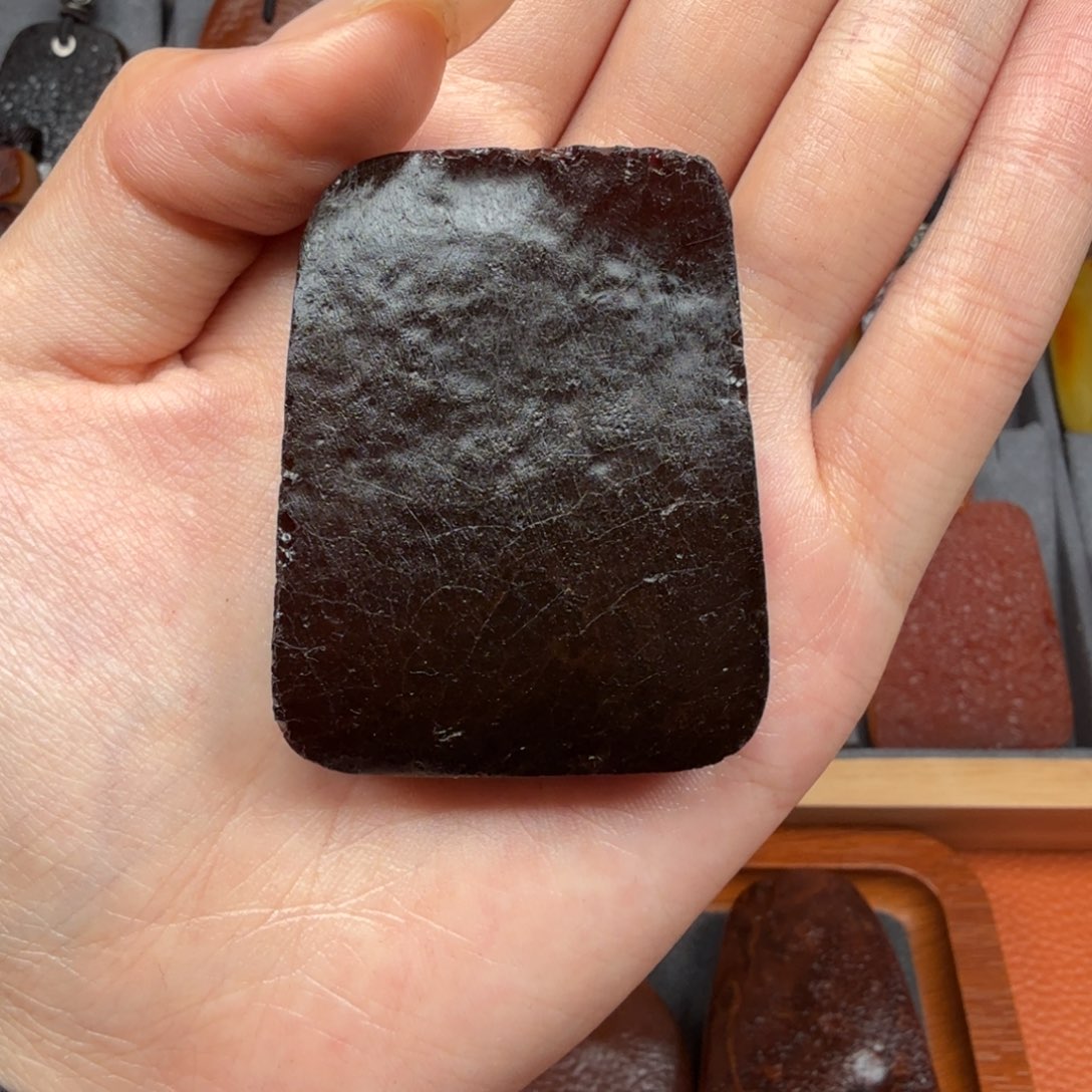 蜜蜡未镶嵌吊坠(赠链)